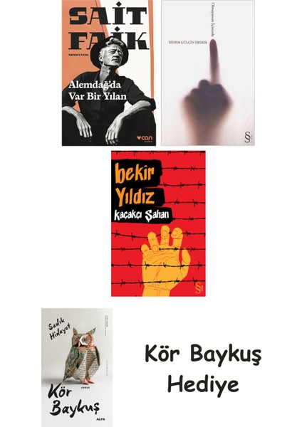 Alemdağda Var Bir Yılan + Olmayanım Içinizde + Kaçakçı Şahan + Kör Baykuş