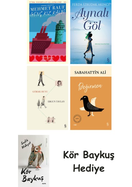 Genç Kız Kalbi + Aynalı Göl + Görme Huyu + Değirmen + Kör Baykuş