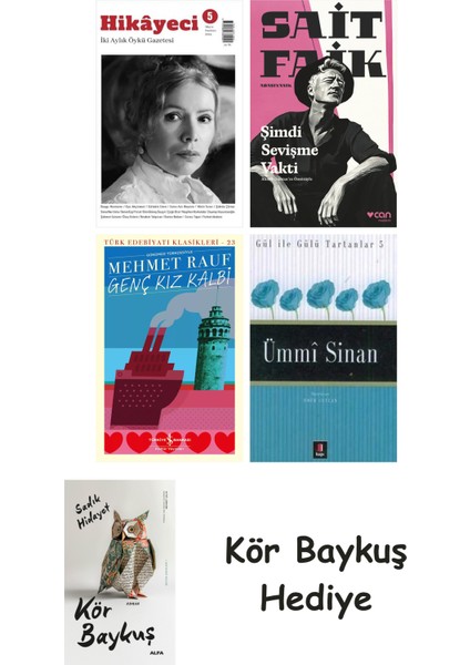 Hikayeci - 5 + Şimdi Sevişme Vakti + Genç Kız Kalbi + Ümmi Sinan + Kör Baykuş