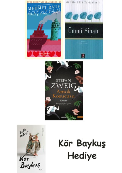 Genç Kız Kalbi + Ümmi Sinan + Amok Koşucusu + Kör Baykuş