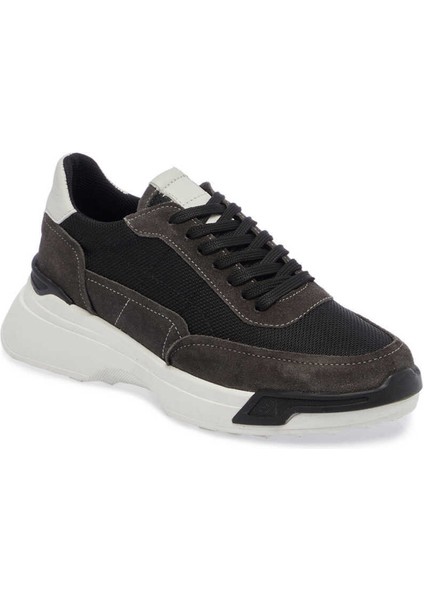 Gri Hakiki Süet Deri Kadın Sneaker - K24I1AY67370-H72 indirimleri