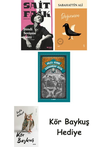 Şimdi Sevişme Vakti + Değirmen + Zacharius Usta + Kör Baykuş