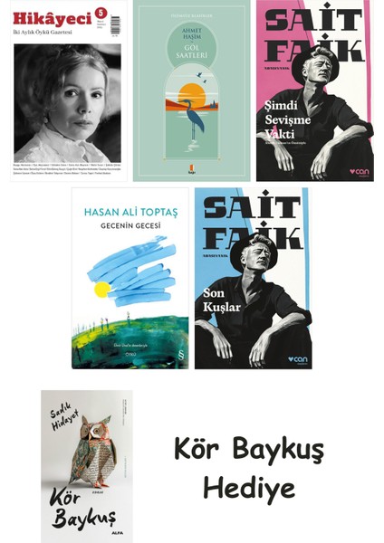 Hikayeci - 5 + Göl Saatleri + Şimdi Sevişme Vakti + Gecenin Gecesi + Son Kuşlar + Kör Baykuş