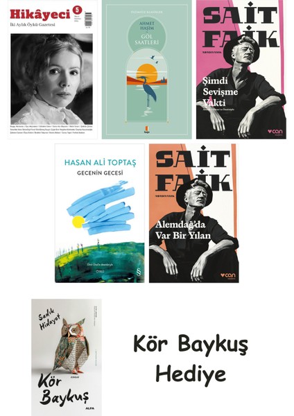 Hikayeci - 5 + Göl Saatleri + Şimdi Sevişme Vakti + Gecenin Gecesi + Alemdağda Var Bir Yılan + Kör Baykuş