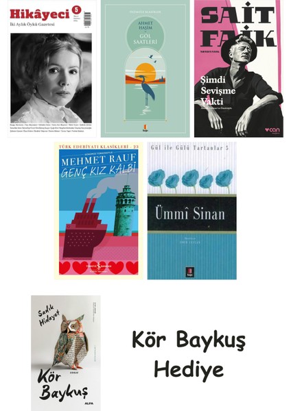 Hikayeci - 5 + Göl Saatleri + Şimdi Sevişme Vakti + Genç Kız Kalbi + Ümmi Sinan + Kör Baykuş