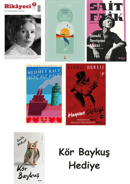 Hikayeci - 5 + Göl Saatleri + Şimdi Sevişme Vakti + Genç Kız Kalbi + Hayvan Çiftliği + Kör Baykuş