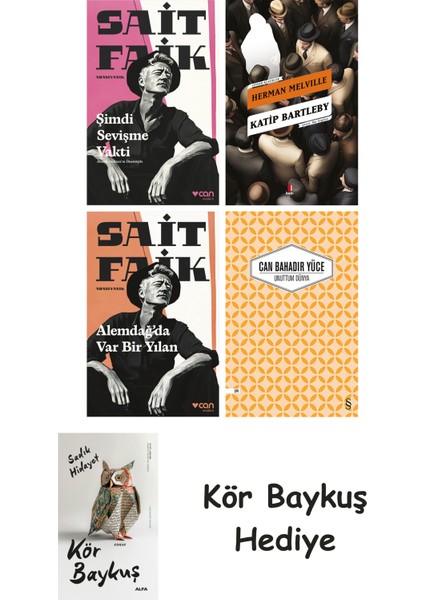 Şimdi Sevişme Vakti + Katip Bartleby + Alemdağda Var Bir Yılan + Unuttum Dünya + Kör Baykuş