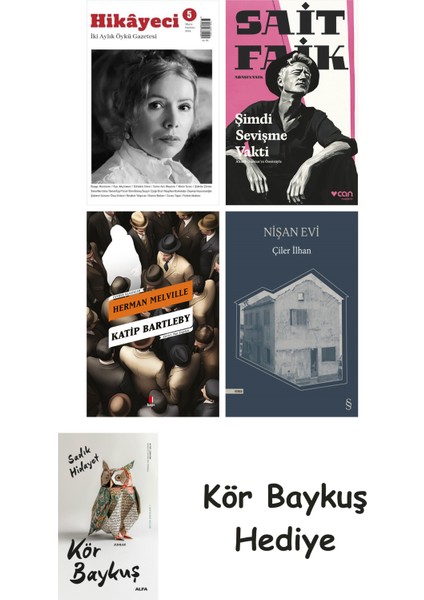 Hikayeci - 5 + Şimdi Sevişme Vakti + Katip Bartleby + Nişan Evi + Kör Baykuş