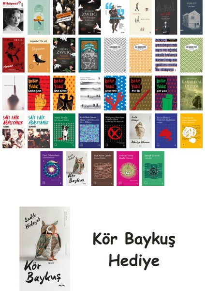 37 Kitaplık Türk Edebiyatı Seti + Çim Adam