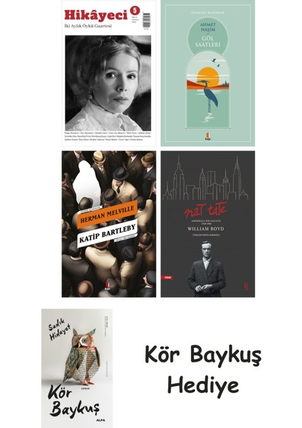 Hikayeci - 5 + Göl Saatleri + Katip Bartleby + Nat Tate + Kör Baykuş