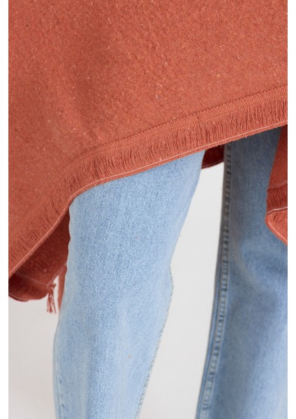 Panço - Pamuk Polyester Karışımlı Şık ve Kaliteli Kumaş-Turuncu fırsatları