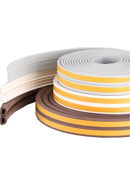 2'li Kauçuk Kapı ve Pencere Izolasyon Bandı/fitili 5m X2 (10M)