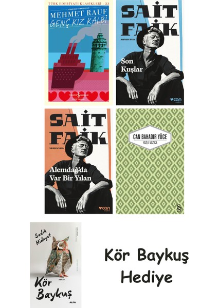 Genç Kız Kalbi + Son Kuşlar + Alemdağda Var Bir Yılan + Yaslı Mızıka + Kör Baykuş