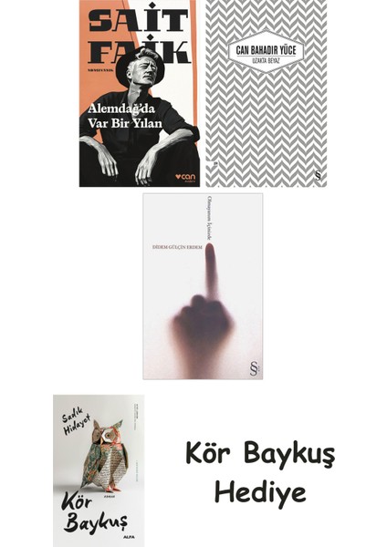 Alemdağda Var Bir Yılan + Uzakta Beyaz + Olmayanım Içinizde + Kör Baykuş