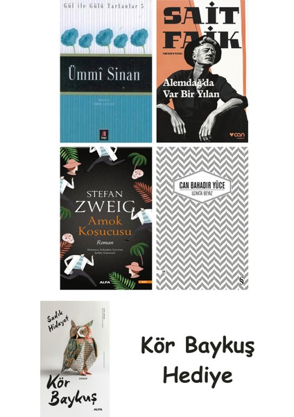 Ümmi Sinan + Alemdağda Var Bir Yılan + Amok Koşucusu + Uzakta Beyaz + Kör Baykuş