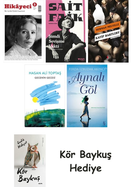 Hikayeci - 5 + Şimdi Sevişme Vakti + Katip Bartleby + Gecenin Gecesi + Aynalı Göl + Kör Baykuş