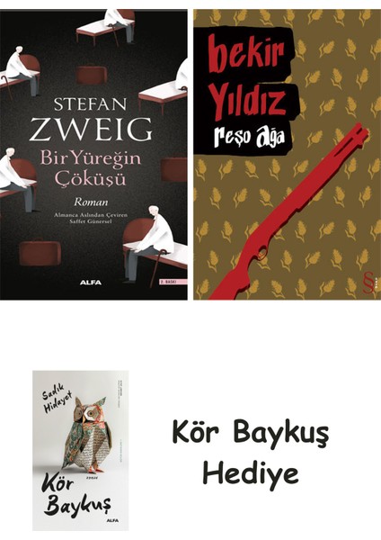 Bir Yüreğin Çöküşü + Reşo Ağa + Kör Baykuş