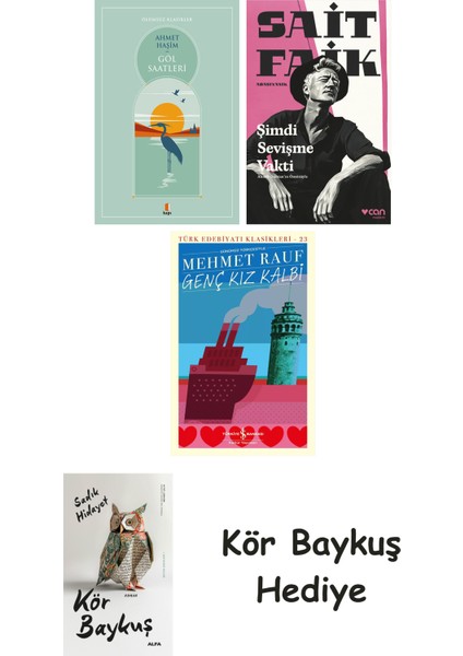 Göl Saatleri + Şimdi Sevişme Vakti + Genç Kız Kalbi + Kör Baykuş