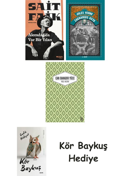 Alemdağda Var Bir Yılan + Zacharius Usta + Yaslı Mızıka + Kör Baykuş