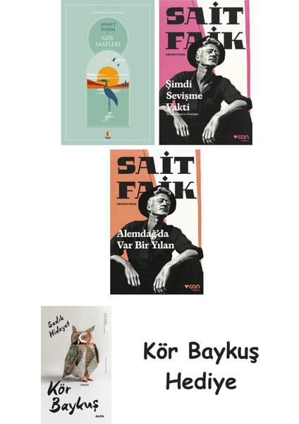 Göl Saatleri + Şimdi Sevişme Vakti + Alemdağda Var Bir Yılan + Kör Baykuş