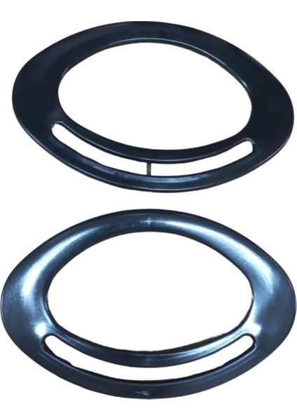 Çanta Sapı Oval Siyah 18 cm