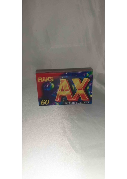 Ax 60 Boş Teyp Kaset