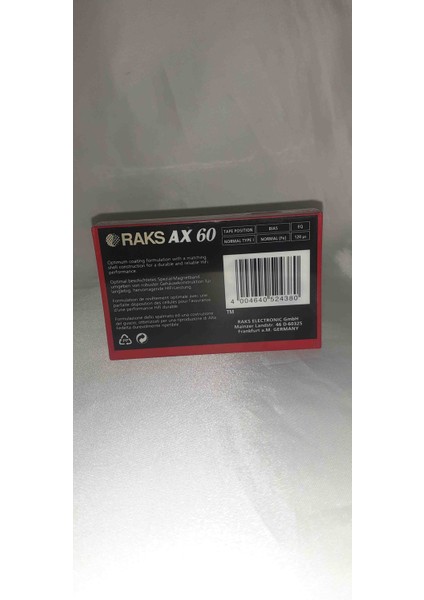 Ax 60 Boş Teyp Kaset fiyatları