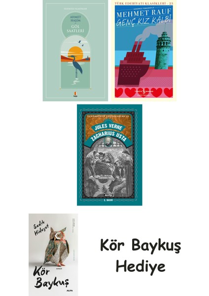 Göl Saatleri + Genç Kız Kalbi + Zacharius Usta + Kör Baykuş