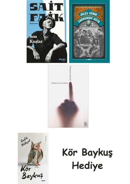 Son Kuşlar + Zacharius Usta + Olmayanım Içinizde + Kör Baykuş