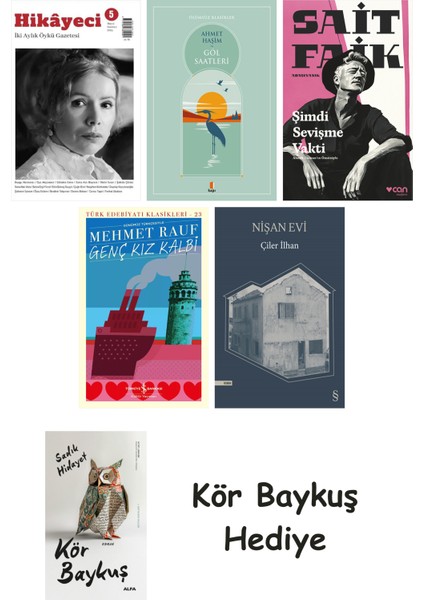 Hikayeci - 5 + Göl Saatleri + Şimdi Sevişme Vakti + Genç Kız Kalbi + Nişan Evi + Kör Baykuş