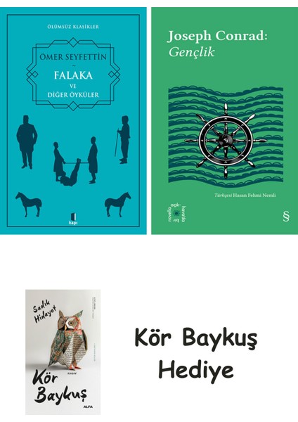 Falaka ve Diğer Öyküler + Everest Açıkhava 36 - Gençlik + Kör Baykuş