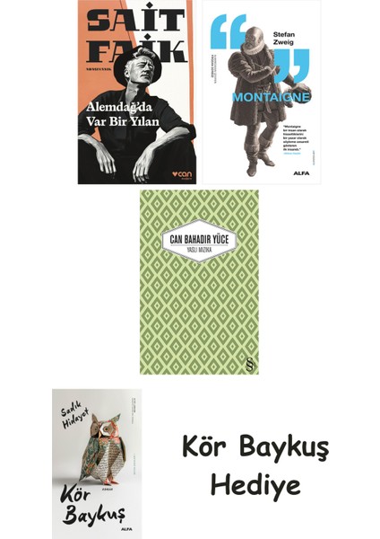 Alemdağda Var Bir Yılan + Montaigne + Yaslı Mızıka + Kör Baykuş