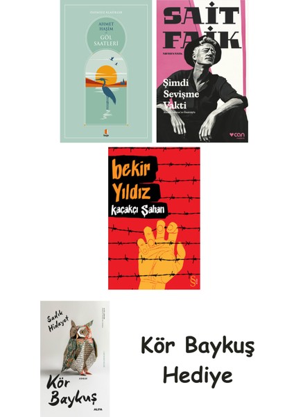 Göl Saatleri + Şimdi Sevişme Vakti + Kaçakçı Şahan + Kör Baykuş