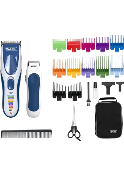 Wahl 09649-916 Color Pro Cordless Combo & Kablolu - Kablosuz Sac Kesme Makinesi