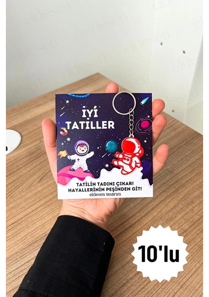 10 Adet Anahtarlık Okul Mezuniyet Hediyesi Karne Hediyesi Doğum Günü Hediyesi