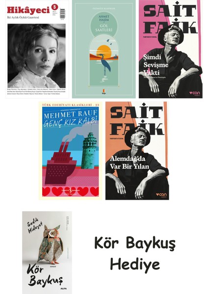 Hikayeci - 5 + Göl Saatleri + Şimdi Sevişme Vakti + Genç Kız Kalbi + Alemdağda Var Bir Yılan + Kör Baykuş