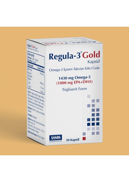 Regula-3 Gold Kapsül - Dezenfektan Hediyeli - %72 Alkol