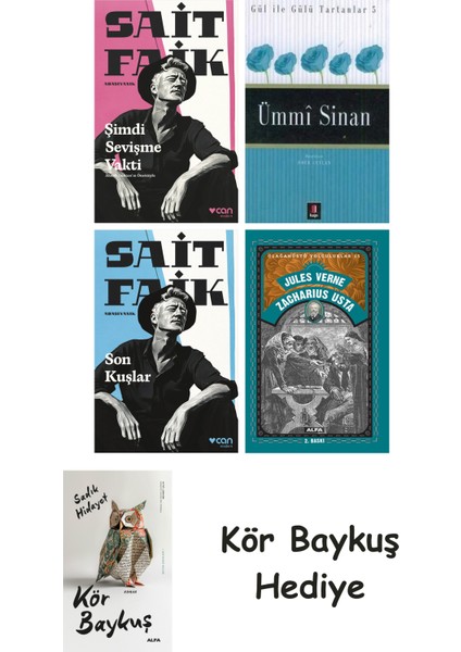 Şimdi Sevişme Vakti + Ümmi Sinan + Son Kuşlar + Zacharius Usta + Kör Baykuş