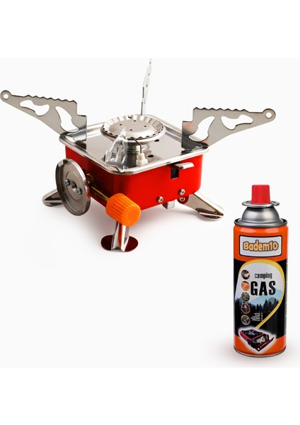 Taşınabilir Mini Tek Gözlü Portatif Kendinden Manyetolu Kamp Ocağı + 1 Adet 400ML Kartuş indirimleri
