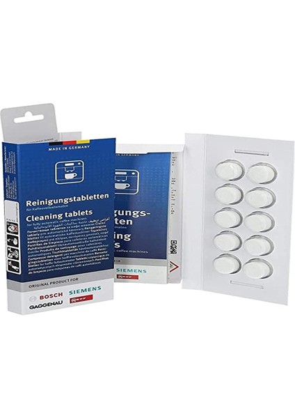 Kahve Espresso Makinesi Temizleme Tableti 10'lu