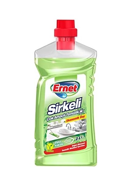 Ernet Temizlik Için Sirkeli Temizleyici 2 L fiyatları