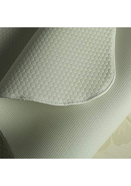 Y-74B Alptex 3 Boyutlu Kumaş Teknolojisiyle Üretilmiş Terletmeyen Bambulu Yatak Pedi, Beyaz, 90X190 cm modelleri