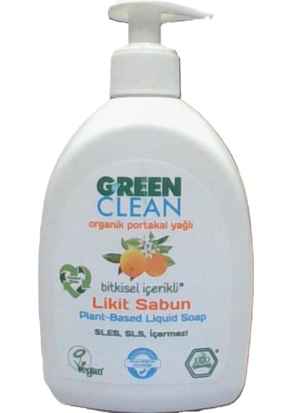 Berr Doğal Green Clean Likit Sabun 500 ml
