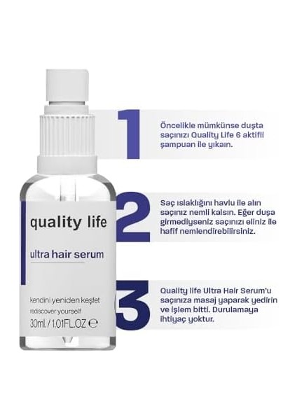 Quality Life Ql Hızlı Saç Uzatma Serumu