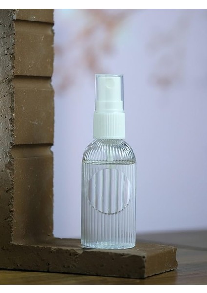 50 Adet 50 ml DNZ21 Sprey Başlık Dezenfektan Kolonya Parfüm Hediyelik Nikah Nişan Düğün Için Boş Plastik Şişe