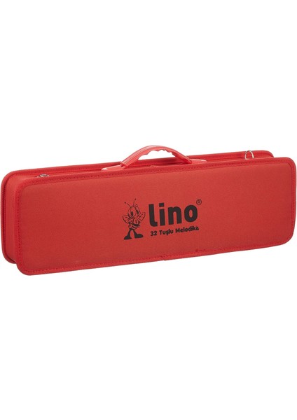 Melodika 32 Tuşlu Çantali Kirmizi