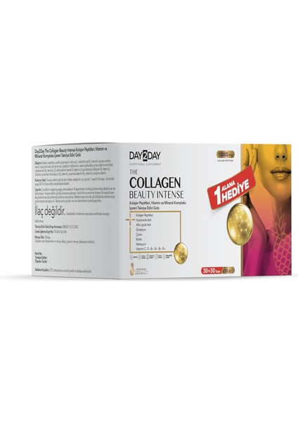 Ocean DAY2DAY The Collagen Beauty Intense Ananaslı 2 Adet