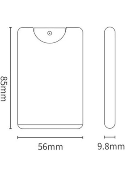 Outdoor Outlet 20 ml Doldurulabilir Mini Cep Boy Kolay Taşınabilir Çok Amaçlı Parfüm Şişesi modelleri