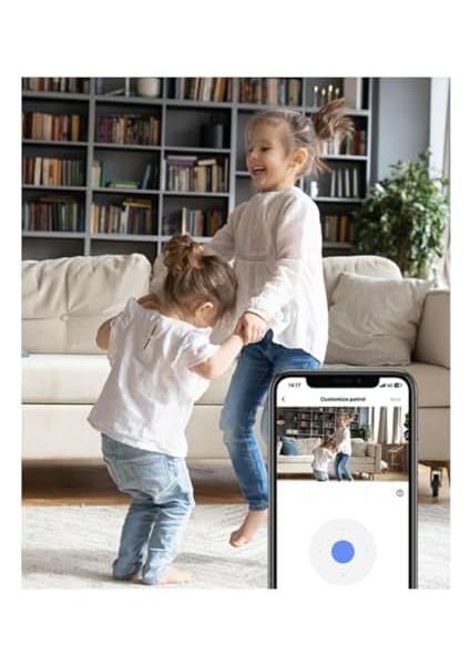 Cp1 Pro - 1080P Full Hd, Akıllı Hareket Takibi, 360° Dönüş, H.265, Çift Yönlü Ses, 10M Gece Görüşü, Tip-C, 512 GB Microsd Desteği, Ev ve Bebek Güvenliği Için Wi-Fi Kamera fiyatları