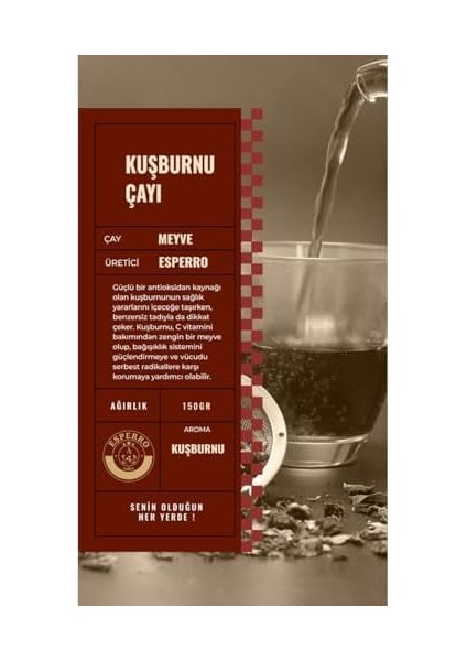 Esperro Kuşburnu Çayı